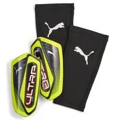 PUMA ULTRA Flex Football Sleeves Shinguards, Accessories, Yellow Alert/Black, XS