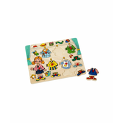PINO TOYS SESTAVLJANKA LESENA