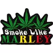 Bob Marley Smoke Like Našitek za šivanje