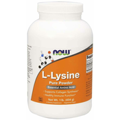 NOW Foods L-lizin (L-lizin) v prahu, 454g