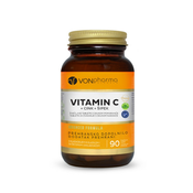 Vonpharma Vitamin C + cink + šipek, 90 žvečljivih tablet