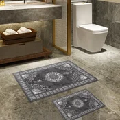 Lessentiel Maison Set 2 prostirke za kupatilo Sivi