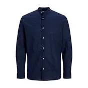 JACK & JONES Srajca JWHSUMMER BAND temno modra