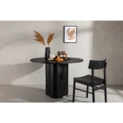 Venture Design Jedilna miza Olivia 75x110 cm črna