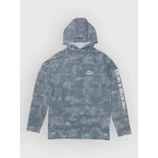 Salty Crew Mariner Hood Tech Longsleeve Lycra dark navy