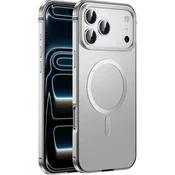Overboard Ovitek za iPhone 17 Pro Max, kovinski okvir, za MagSafe - siv