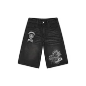 Ed Hardy Kavbojke  svetlo siva / črna