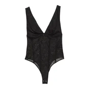 Pull&Bear Bodi majica črna