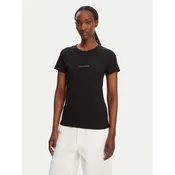 Calvin Klein Jeans Majica Monologo J20J223563 Črna Slim Fit