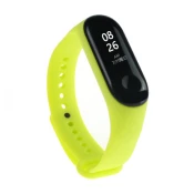 BStrap Silicone pašček za Xiaomi Mi Band 3/4, fruit green (SXI006C04)