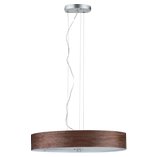 Paulmann Viseca svjetiljka LED E27 60 W Paulmann Neordic Liska 79686 Drvo (tamno), Krom (mat) boja
