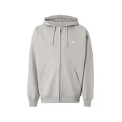 ADIDAS ORIGINALS Jopa na zadrgo Trefoil Essentials siva