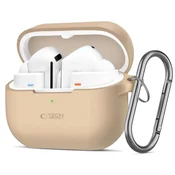 slomart Etui Tech-Protect Silicone Hook za Samsung Galaxy Buds 3/3 Pro - rjavo