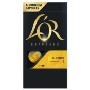 Aluminijaste kapsule LOR Espresso Biondo Za Nespresso 10 kos