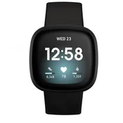 INF Pas za uro za Fitbit Versa4/Fitbit Versa3/Fitbit Sense/Fitbit Sense2 Black M, (21299129)
