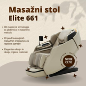 Masažni stol Elite 661 – 4D masažna tehnologija za celo telo – Vaša osebna oaza sprostitve in dobrega počutja