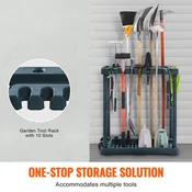 VEVOR Organizator vrtnega orodja 75x35x82 cm za shranjevanje