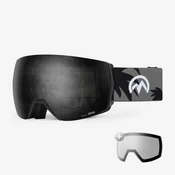 Outdoor master Smučarska Očala Ultra Zeiss DarkSmoke VLT 12,93% + prozorna leča