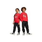 Otroška trenirka adidas x Disney rdeča barva, JN6101