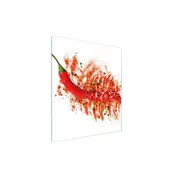 shumee STEKLENA DESKA ZA REZANJE 45x52 CHILLI