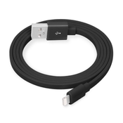 E-GREEN Kabl za iPhone 5,6,7 1m crni