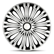 AutoStyle Pokrovi platišč Volante Silver/Black 17