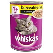 WHISKAS Adult Piletina u umaku 24x400g