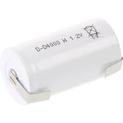 Mexcel Posebni akumulator Mono (D) temperaturno odporni, U-spajkalni rep, Flat-Top NiCd Mexcel D-D4000H 1.2 V 4000 mAh