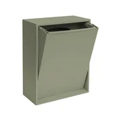 Prašno zelen koš za smeti za ločevanje odpadkov/stenski iz reciklirane plastike Recycling Box – ReCollector