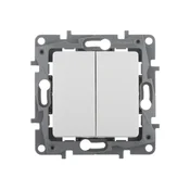 LEGRAND Niloe belo - stikalo za lestenec 10A
