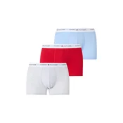 Tommy Hilfiger Underwear Boksarice Essential svetlo modra/svetlo siva/rdeča