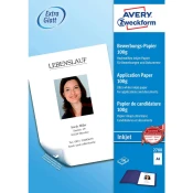Avery-Zweckform Brizgalno tiskalniški papir Avery-Zweckform Inkjet, uporabni papir 2788 A4 100 g / m 200 listov, bel