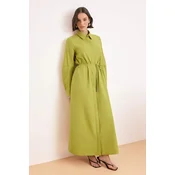 Trendyol Modest Ženska haljina Tctss26Eb00105, Zelena