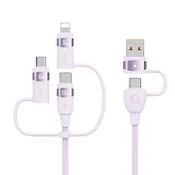 USAMS USAMS KABEL 6V1 USB-C MICRO-USB NA LIGHTNING ZA TELEFONE OPPO VIVO 2M 100W
