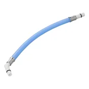0.00023 Priključek za gibko cev, 25 cm, modra, kot 45°