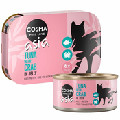 Varčno pakiranje Cosma Asia v želatini 24 x 170 g - Tuna & ploščič
