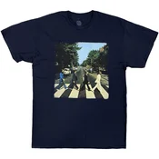 The Beatles Vintage Abbey Road (Back Print) Navy Blue M Majica
