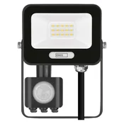 Emos ZS2314B Glaro LED reflektor, PIR, 10 W, IP54, 1000 lm, nevtralna bela, črn