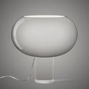 Namizna svetilka Foscarini Buds 2, siva, steklo, plastika, E27 - Dnevna soba/jedilnica - Dizajn