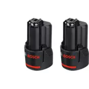 Bosch 2x litij-ionska akumulatorska baterija GBA 12 V 3,0 Ah