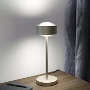 Top Light Puk! 120 Eye Table LED, mat leče, mat nikelj - Dnevna soba/jedilnica - Sodobni - Kovina