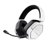 Trust gaming slušalice Carus 492W, 25534, bežične, USB-C, bijele