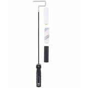 Gibljiv ročaj za pleskanje za radiatorji 68cm + 3x valj
