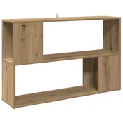 Vidaxl Knjižna omara Artisan Oak 100x24x63 cm Inženirski les
