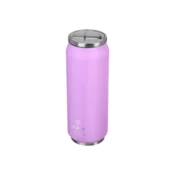 ESTIA HOME ART Estia Lavender Purple izolirana potovalna steklenica z nastavkom za pitje, 500ml, vijolična