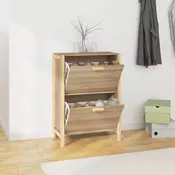 Vidaxl vidaXL Omarica za čevlje 57,5 x 33 x 80 cm iz lesa
