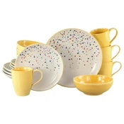 Creatable Kombinirani Servis Joy Yellow, 16-Delni