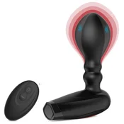 SuperLove Inflatable Vibrating Prostate Stimulator Black