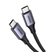 UGREEN UGREEN 240W USB-C v USB-C polnilni kabel, 2M, (20615566)