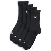 Womens Pumas Classic Socks 2 Pack, Black, Size 35-38, Clothing